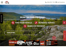 Tablet Screenshot of highcountrytoyota.com